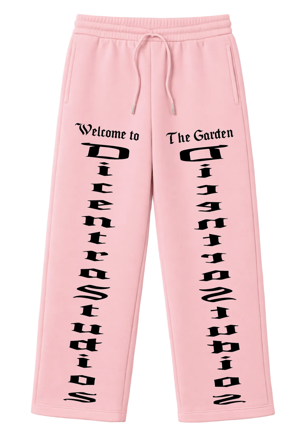 Sudadera Rosada Lettering - WTTG