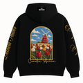 Hoodie Negro Tulipán - CM