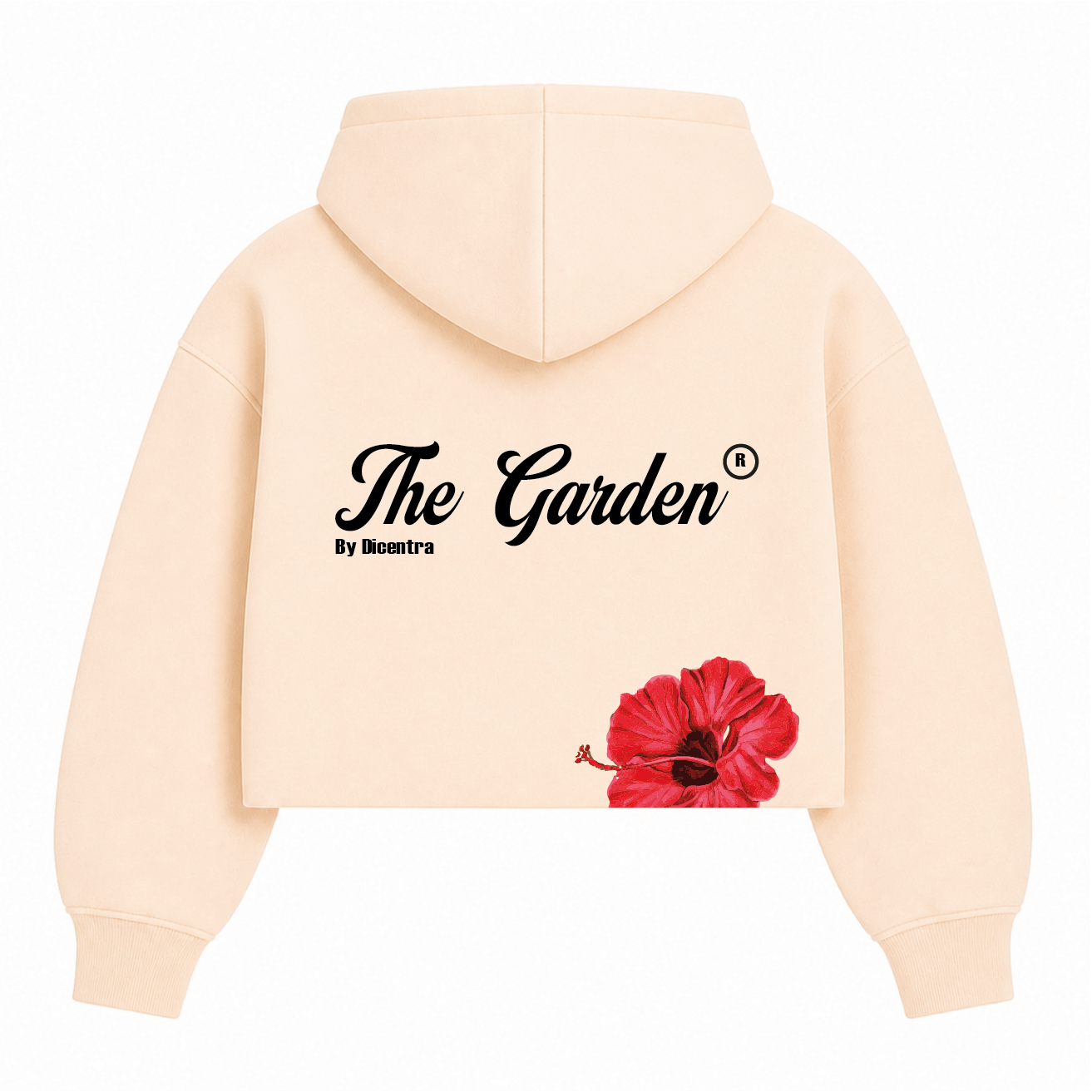 Hoodie Cream The Garden - WTTG