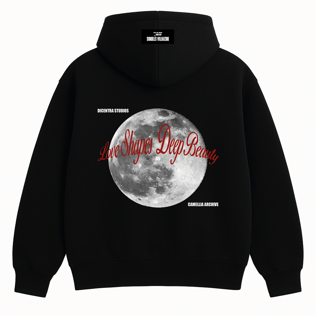Hoodie Negro Moon - CM