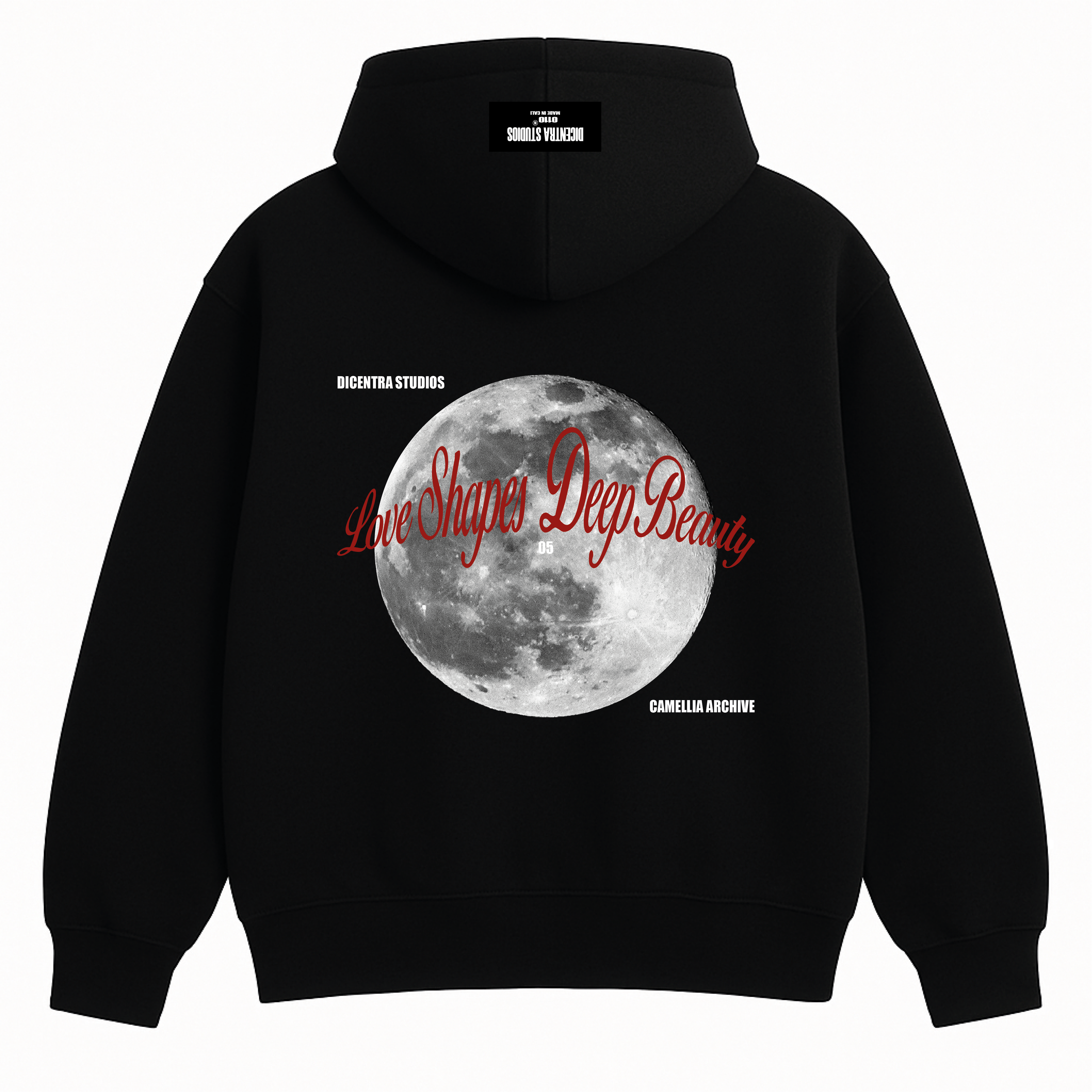 Hoodie Negro Moon - CM