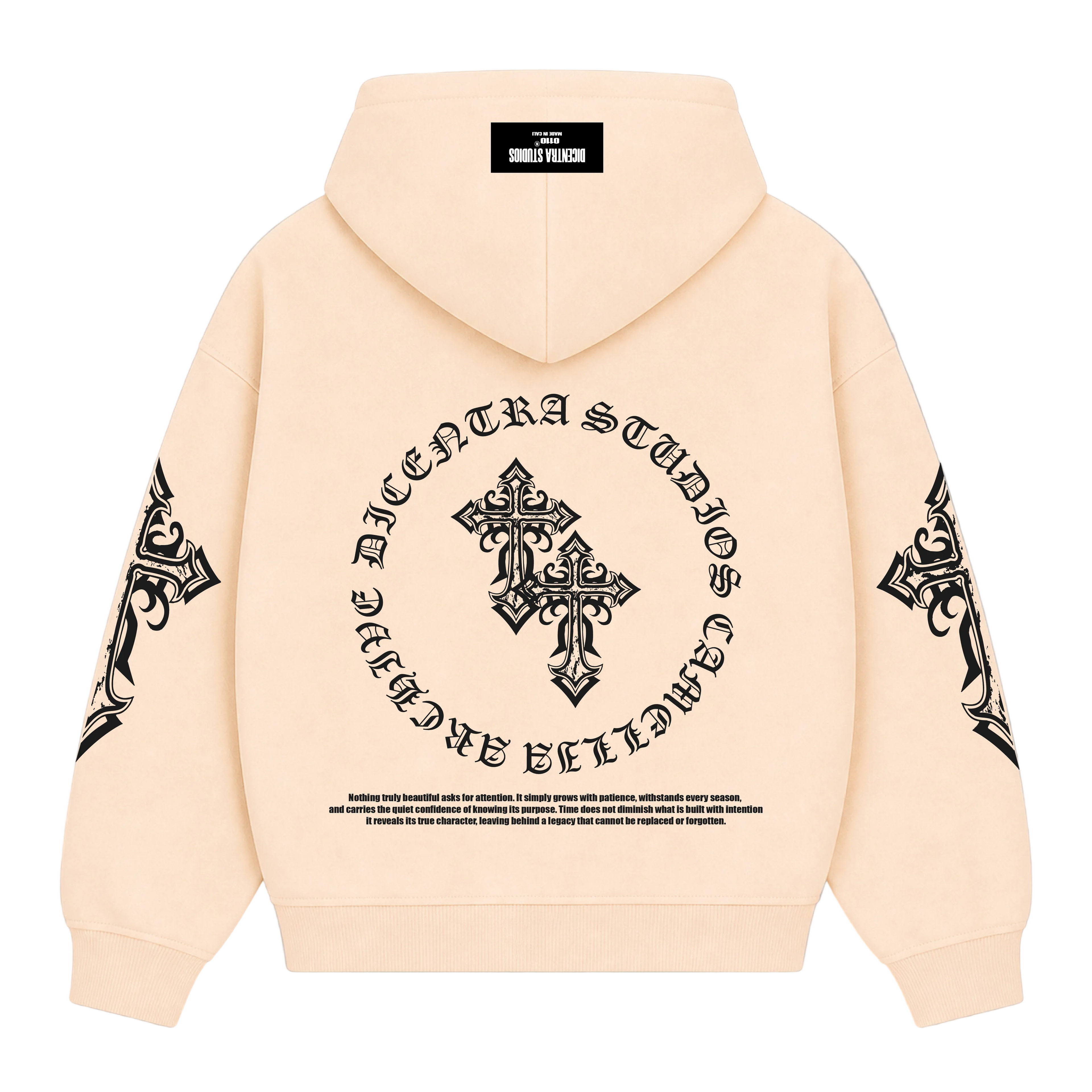Hoodie Cream Cruz - CM