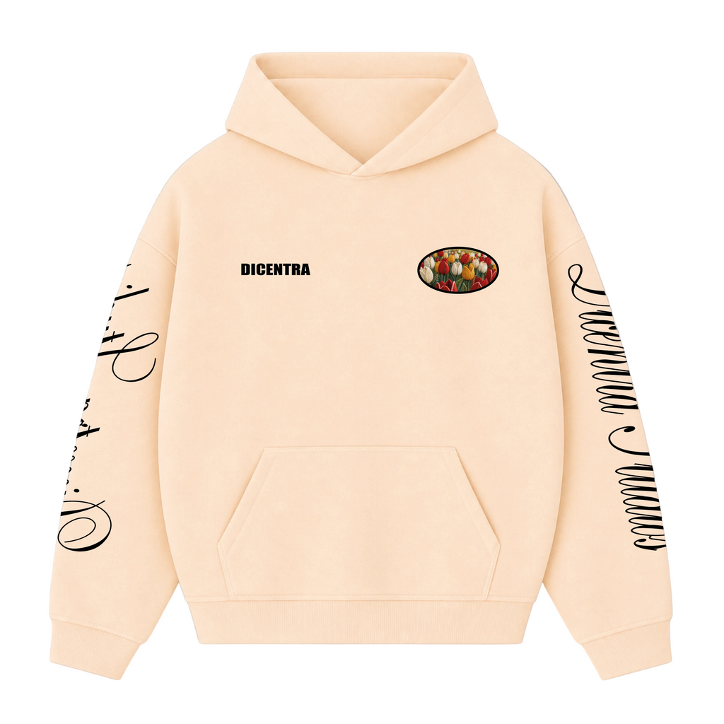 Hoodie Cream Tulipan - CM