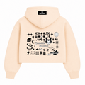 Hoodie Cream Y2K - CM