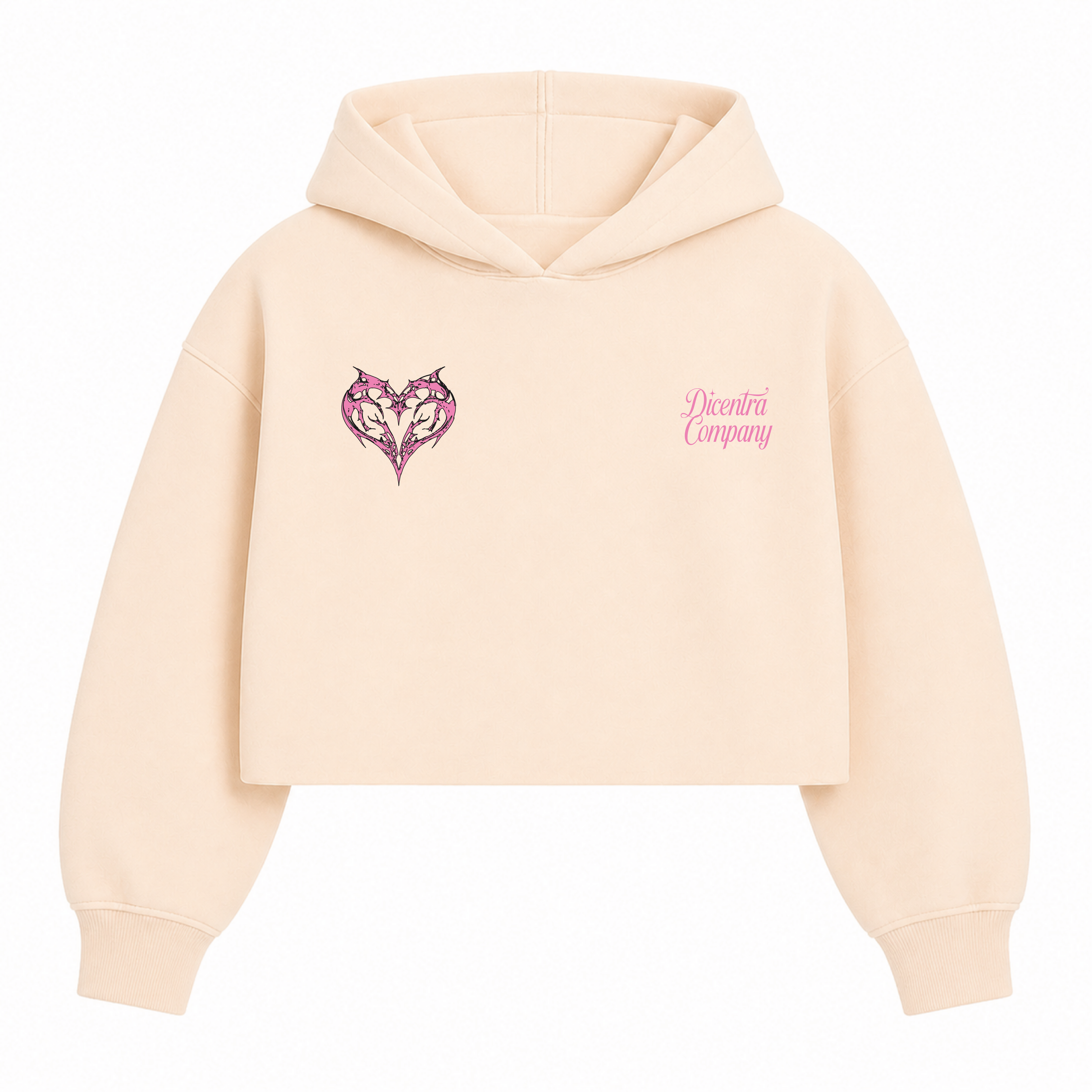 Hoodie Cream Pinky - CM