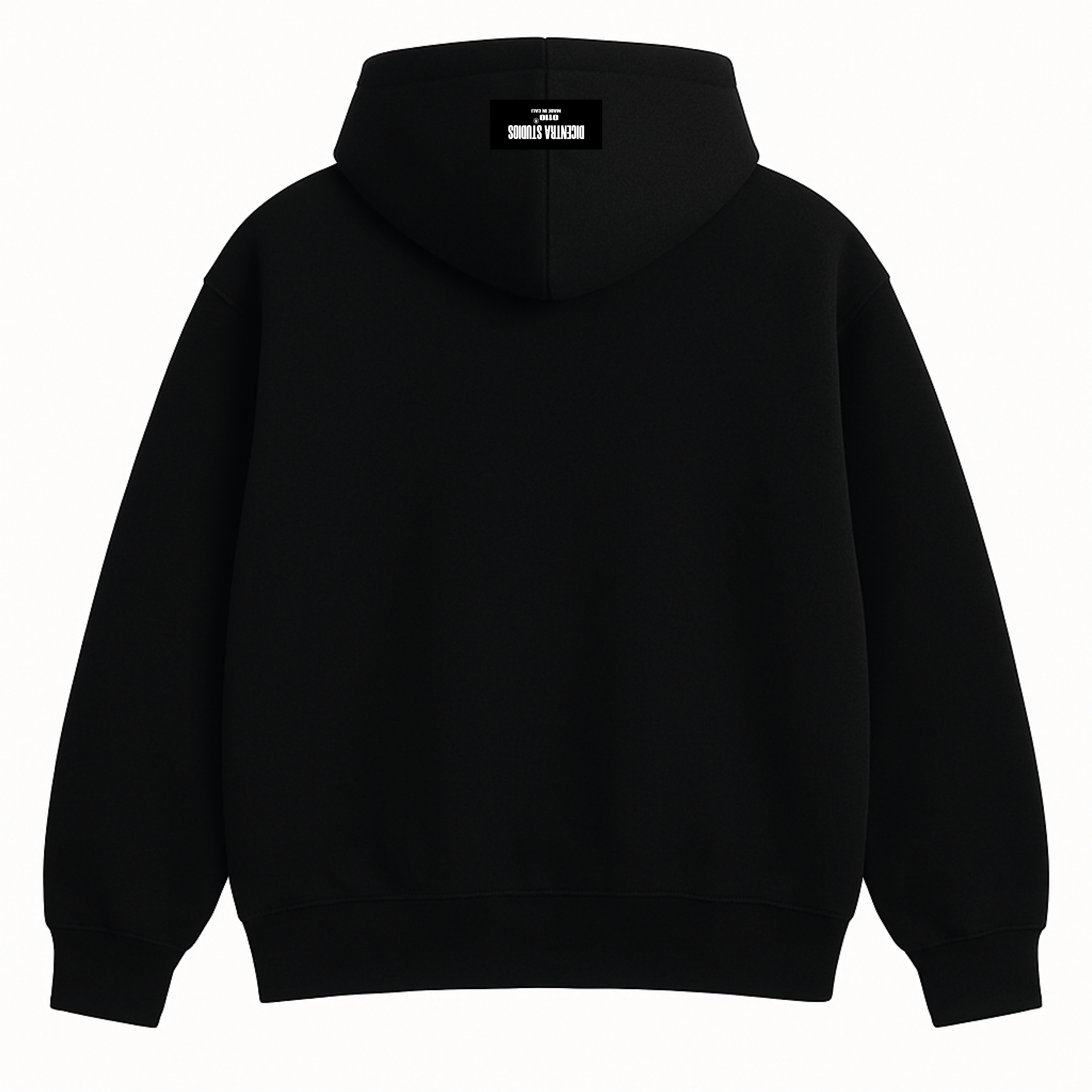 Hoodie Negro Red Star - CM