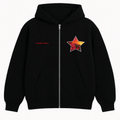 Hoodie Negro Red Star - CM