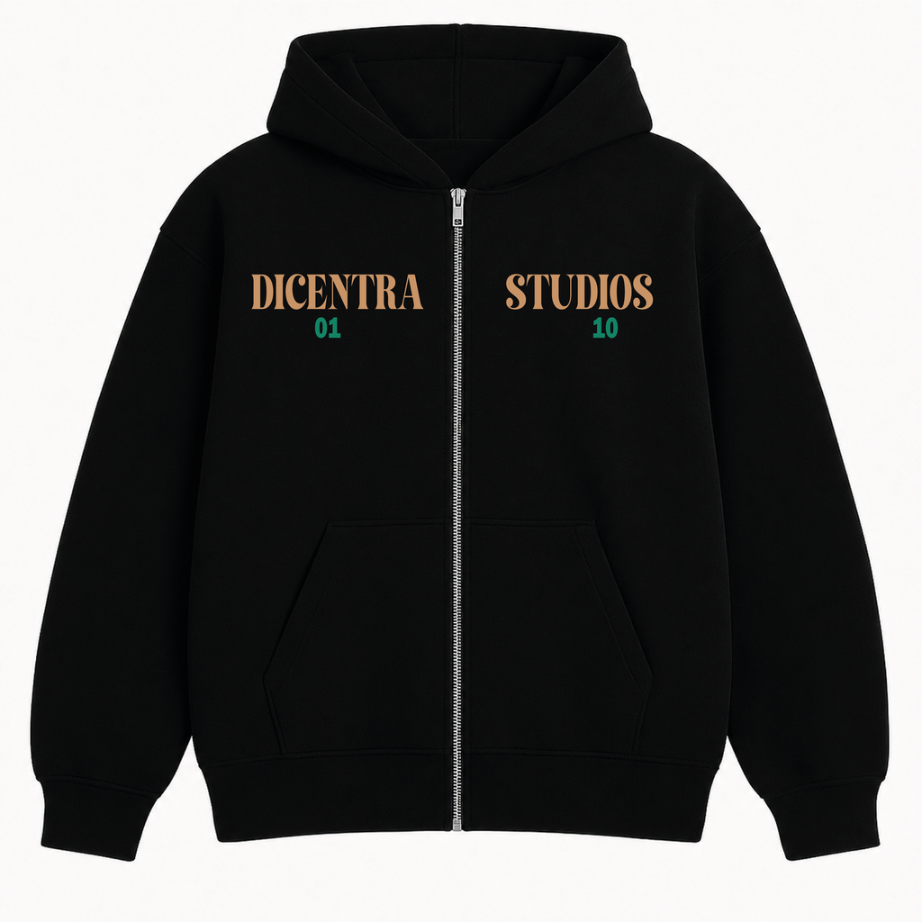 Hoodie Negro Luxury - CM