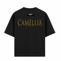 Camiseta Negra  Gold - CM