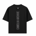 Camiseta Negra Camellia Archive - CM