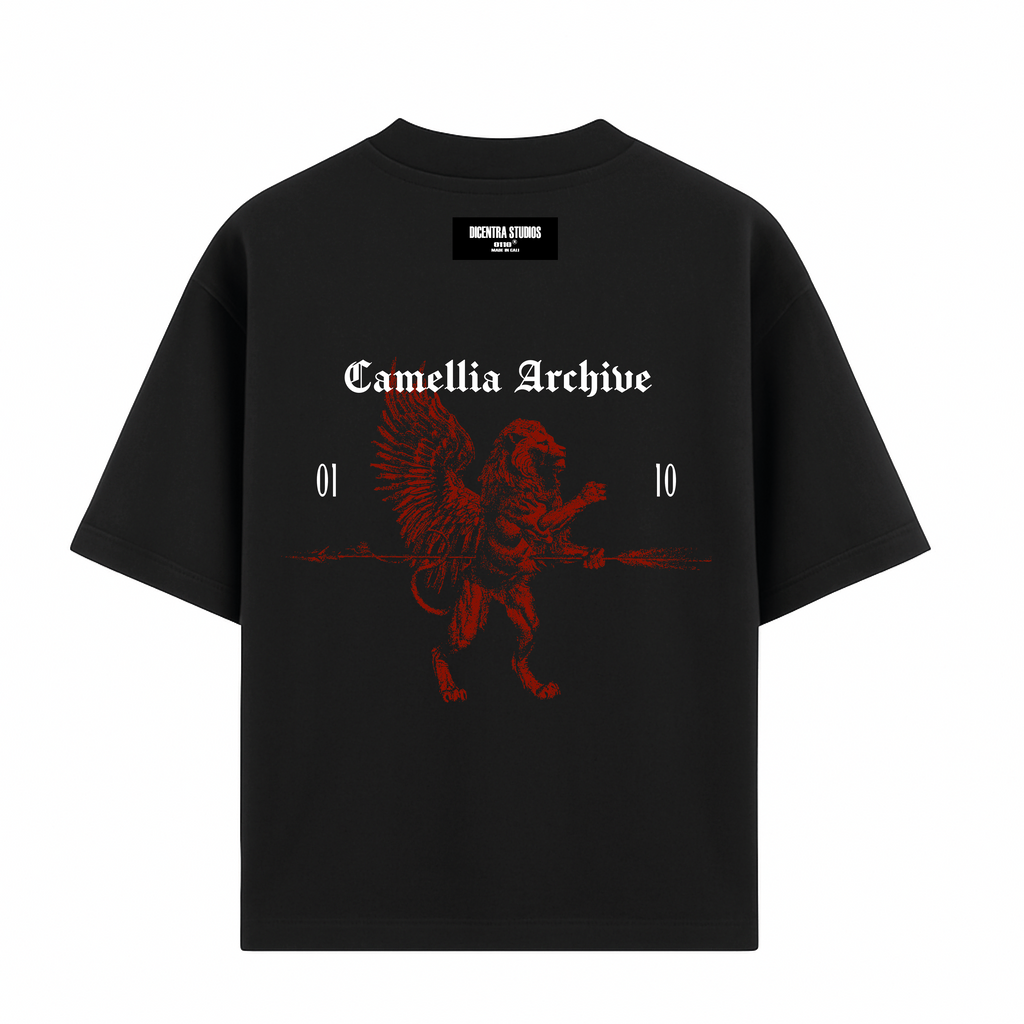 Camiseta Negra Dragon - CM