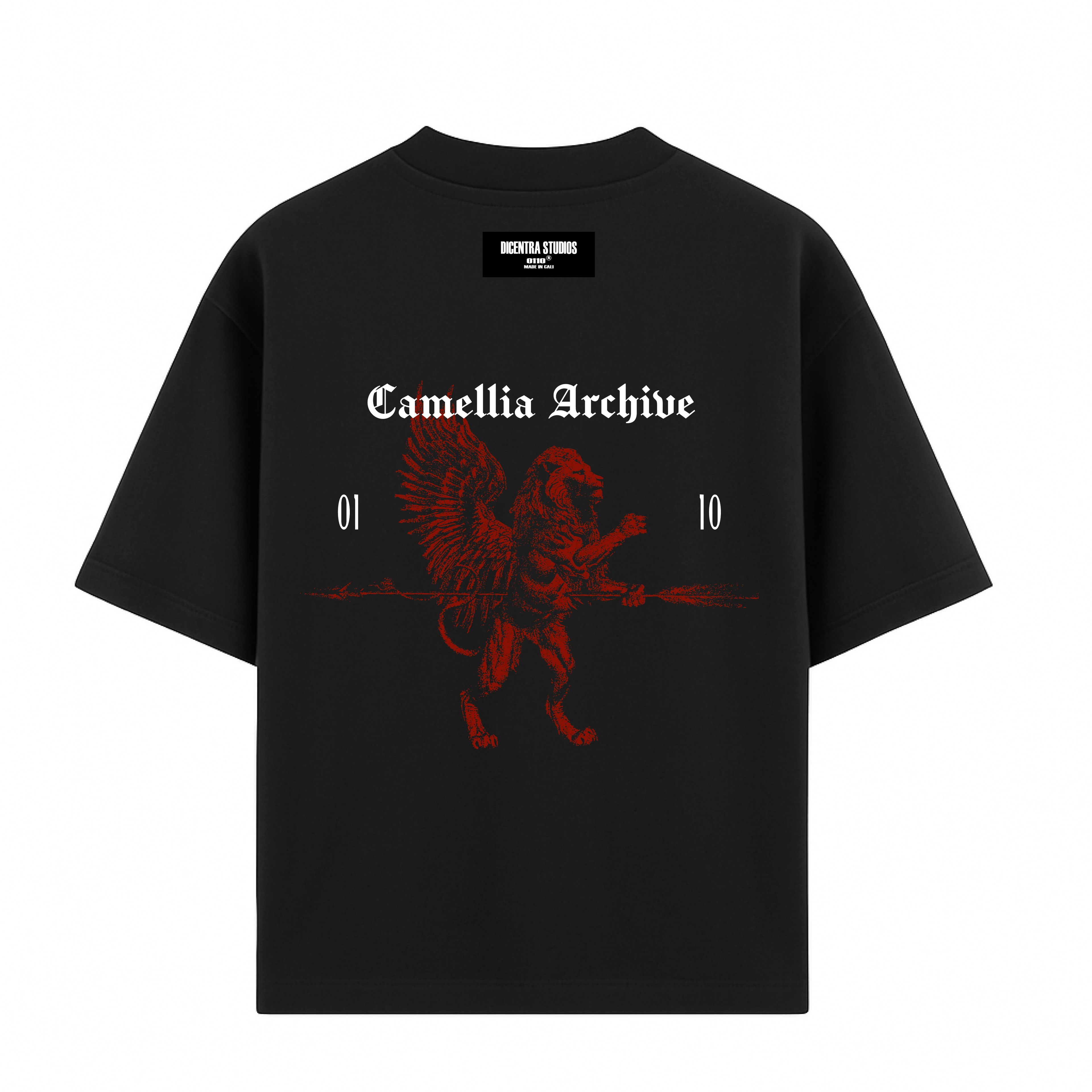 Camiseta Negra Dragon - CM