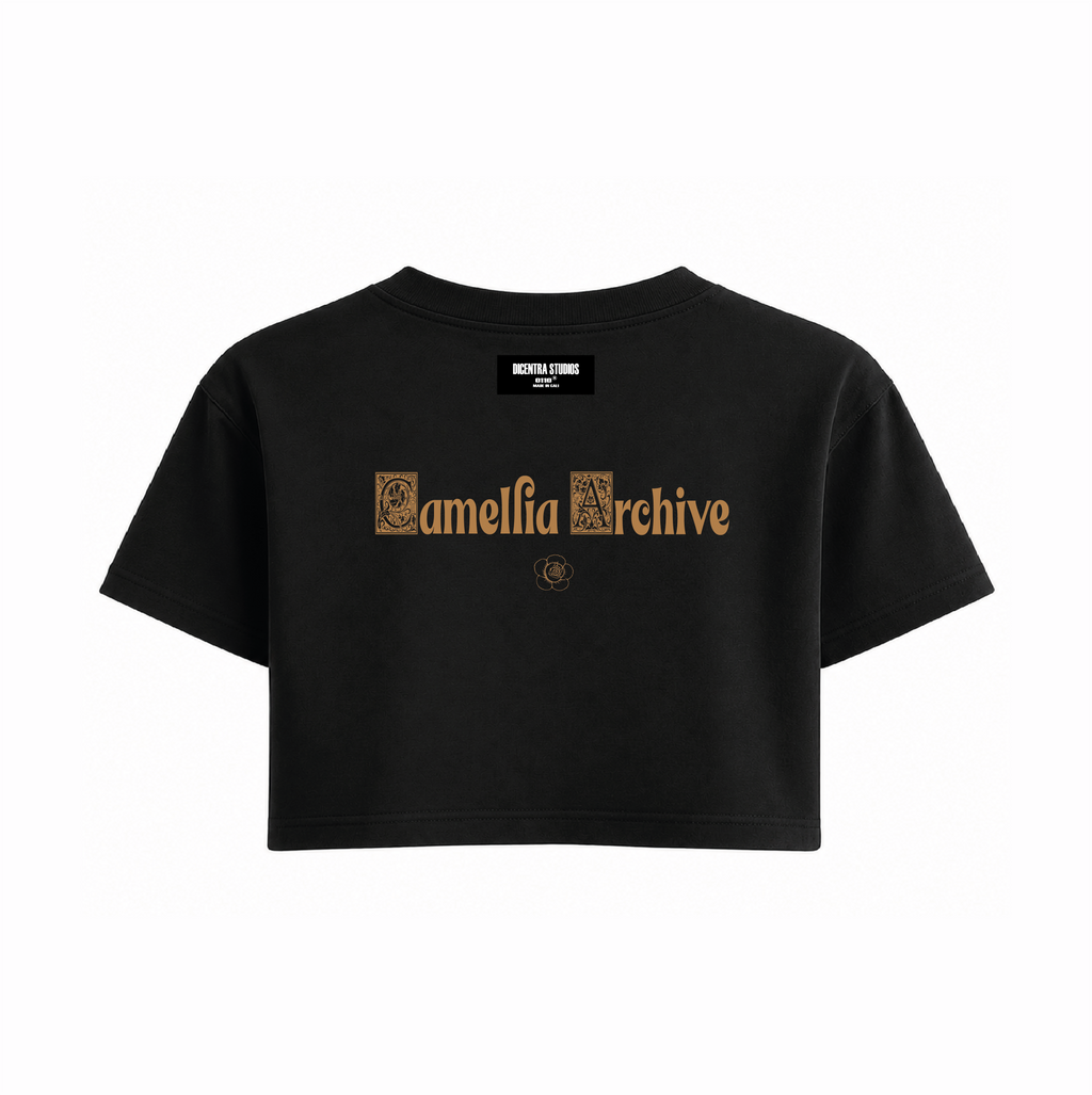 Camiseta Negra Corta Monolito - CM