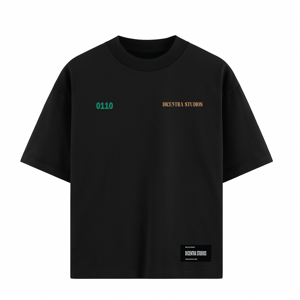 Camiseta Negra Luxury - CM
