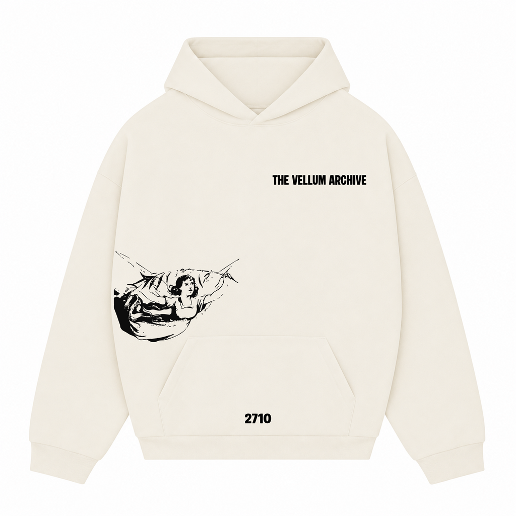 Hoodie Blanco Angel - VL