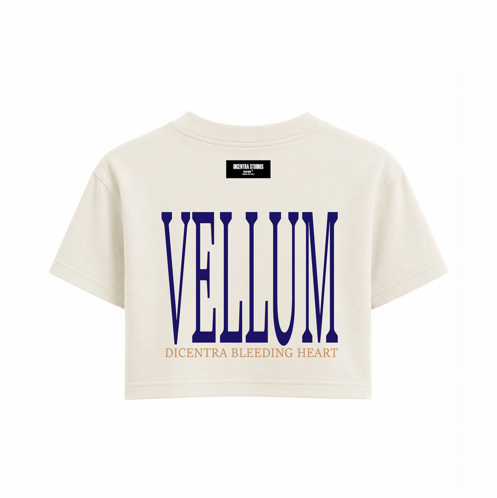 Camiseta Blanca Corta Bleeding - VL