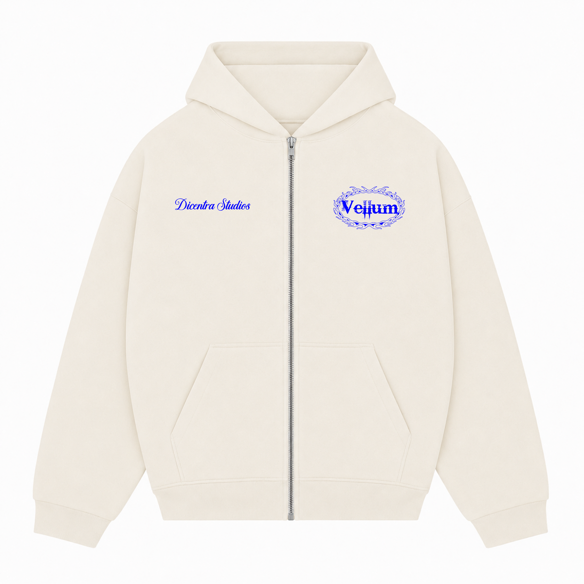 Hoodie Blanco VellumBlue - VL