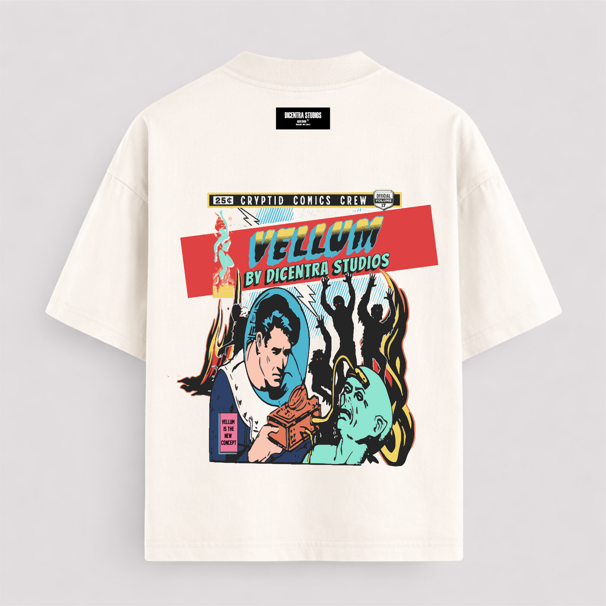 Camiseta Blanca Comic - VL