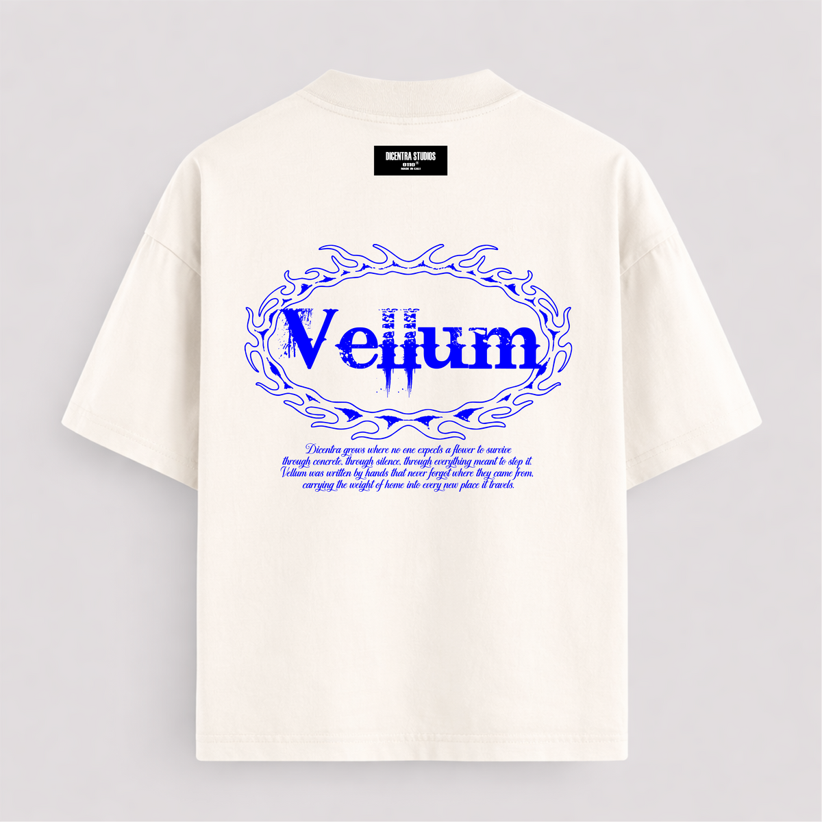 Camiseta Blanca VellumBlue - VL