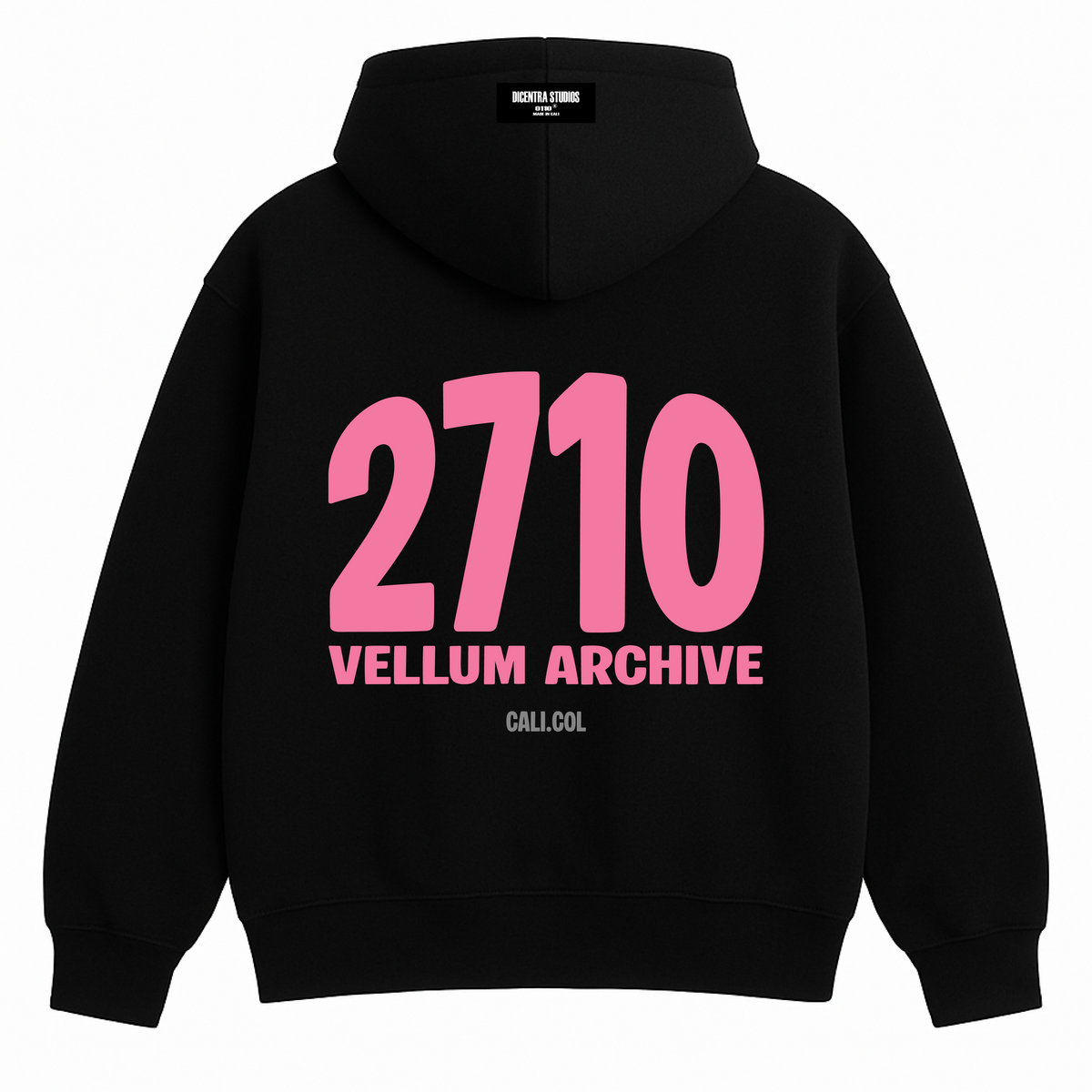 Hoodie Negro Pinkie - VL