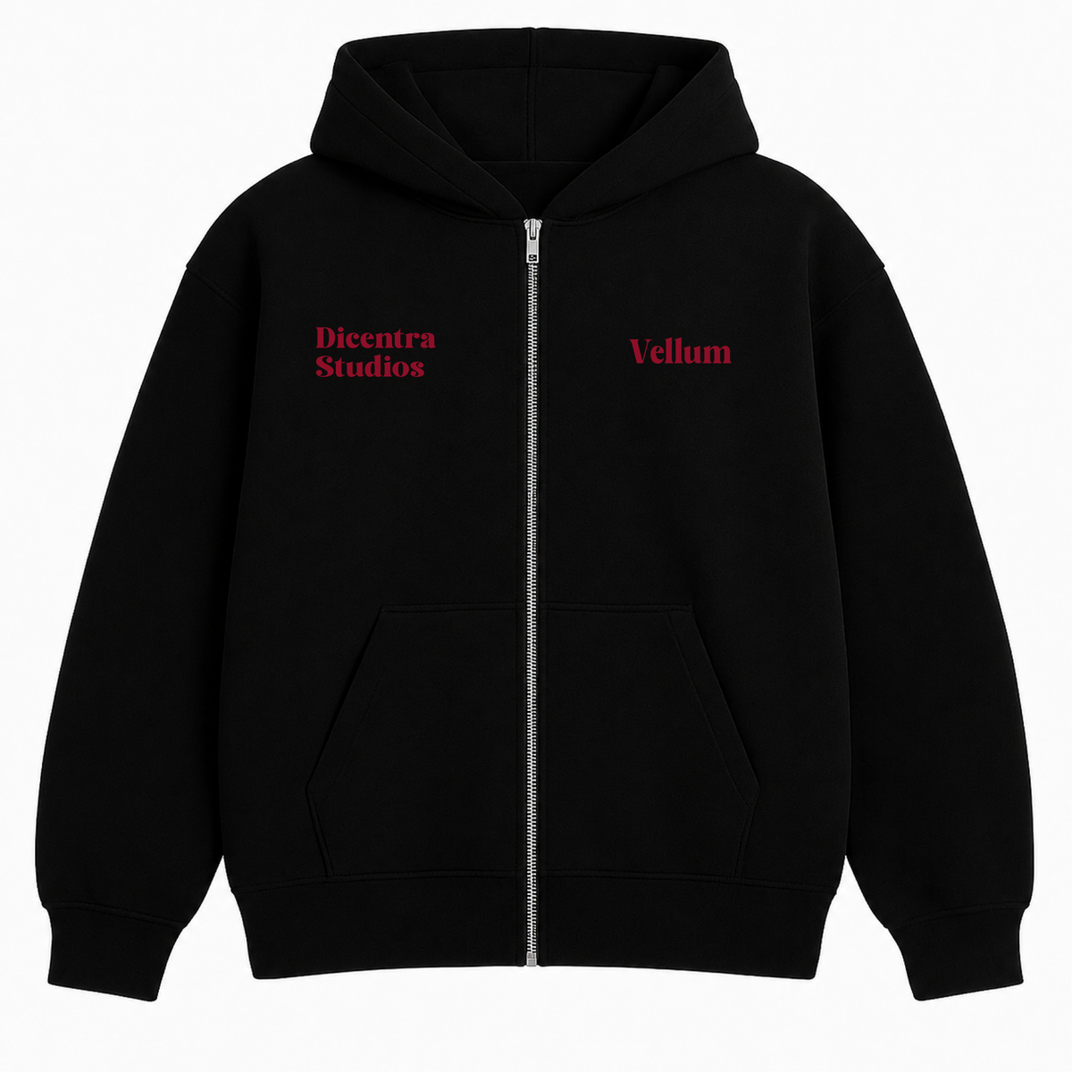 Hoodie Negro Roll The Die - VL