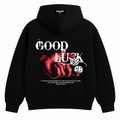 Hoodie Negro Roll The Die - VL