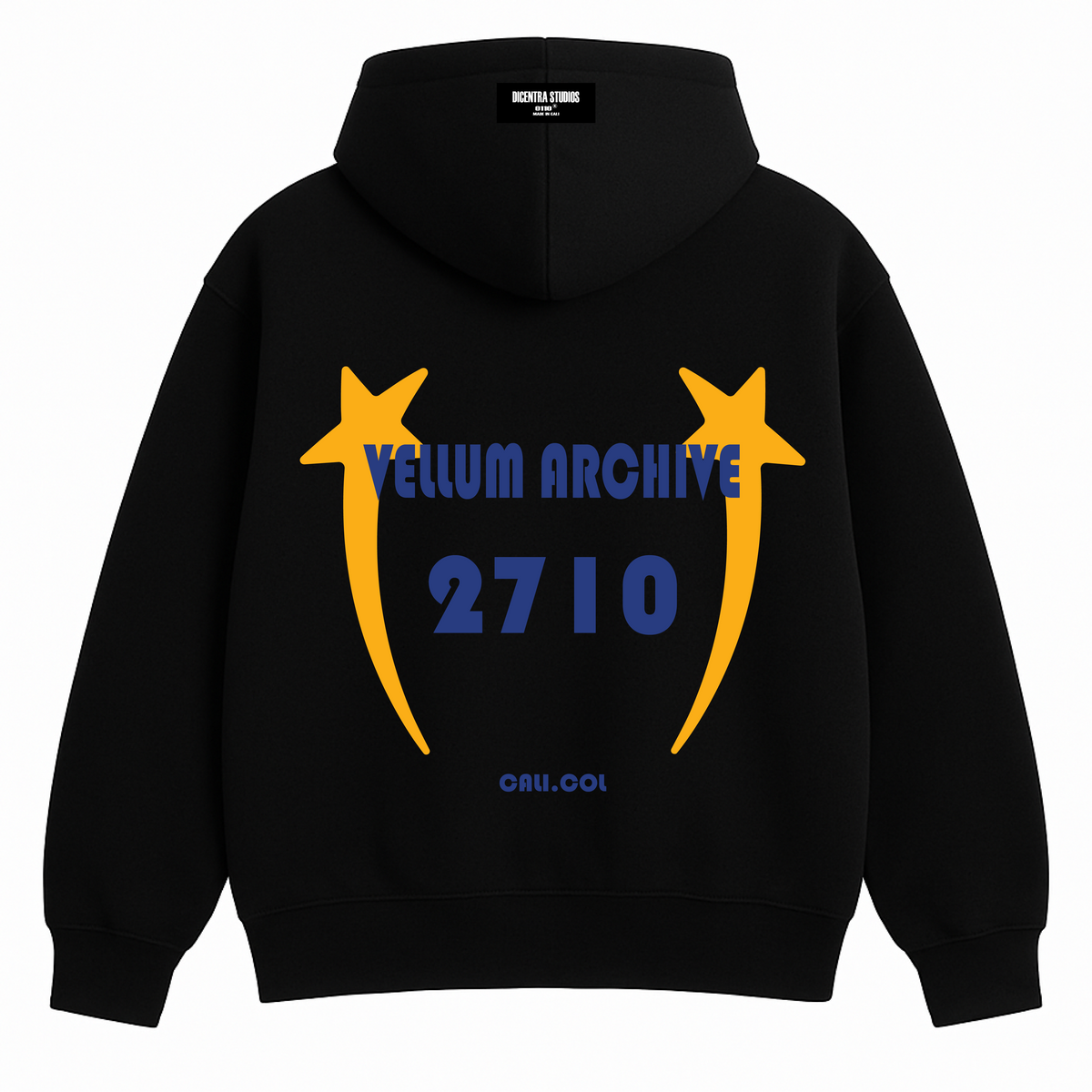 Hoodie Negro YellowStar - VL