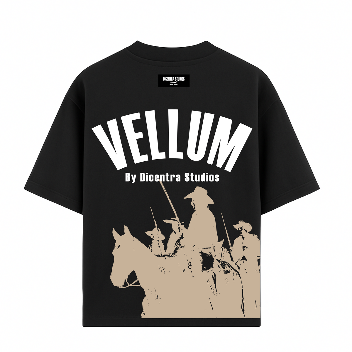 Camiseta Negra Conquistadores - VL