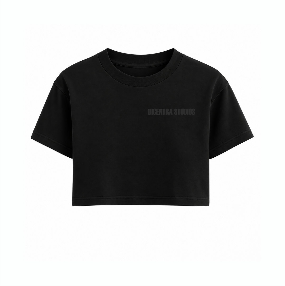 Camiseta Negra Corta Basic - VL