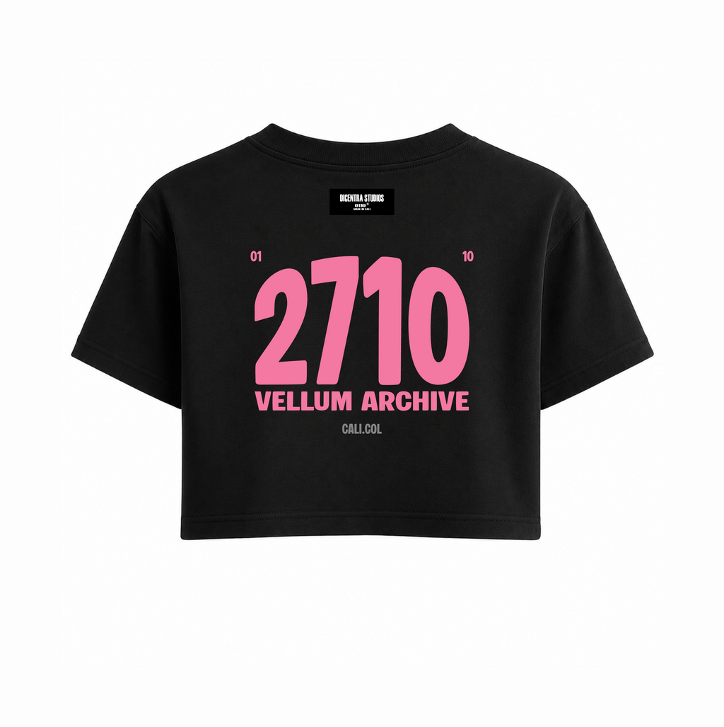 Camiseta Negra Corta 2710 - VL