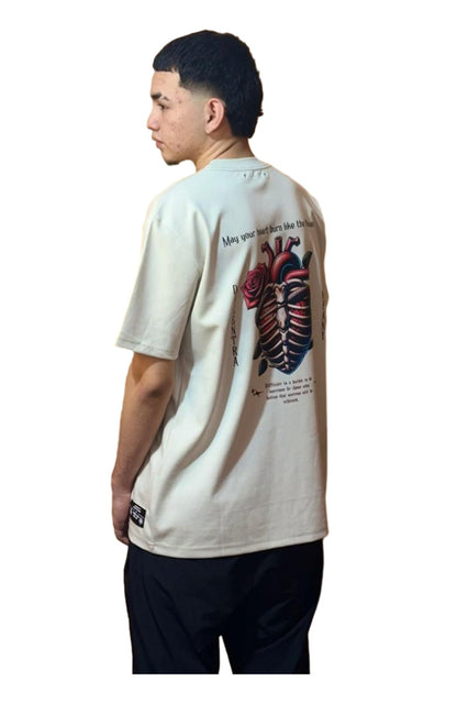 T-Shirt Luxury Cream Prison Heart